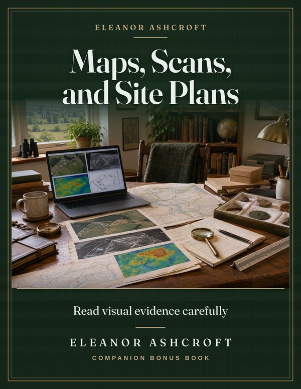 Maps, Scans, and Site Plans bonus book cover